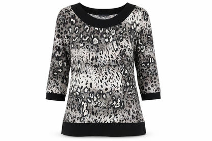 Womens UK Size M Saloos Multicoloured Tunic Blouse