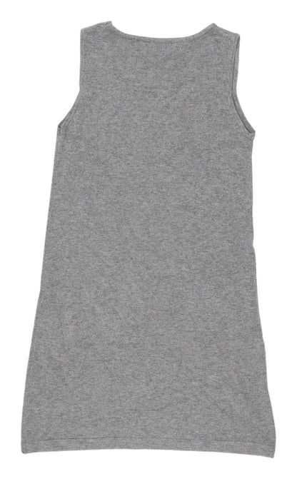 Good Luck Women's Grey Shift Dress S/M