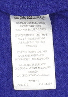 French Connection Blue Sleeveless Blouse UK 8 Women