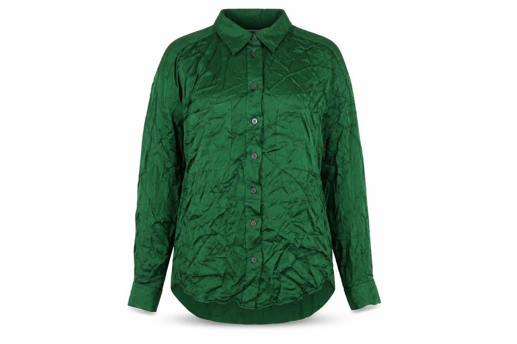 Womens UK Size XS Zara Green  Button-Up