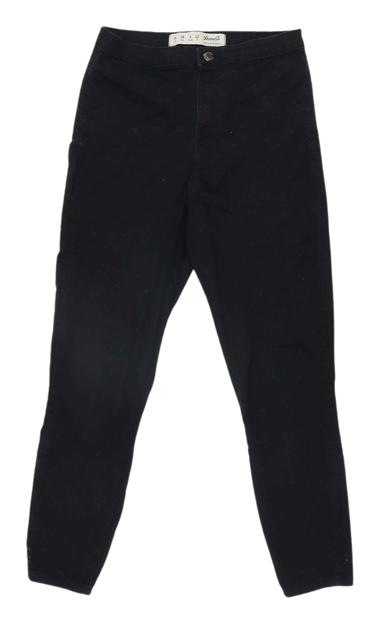 Denim Co Women's Black Skinny Jeans Size 10 UK