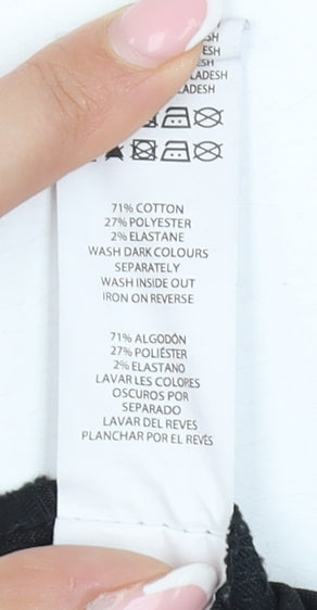 Denim Co Women's Black Skinny Jeans Size 10 UK