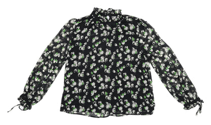 Womens UK Size 12 Topshop Multicoloured Basic Blouse