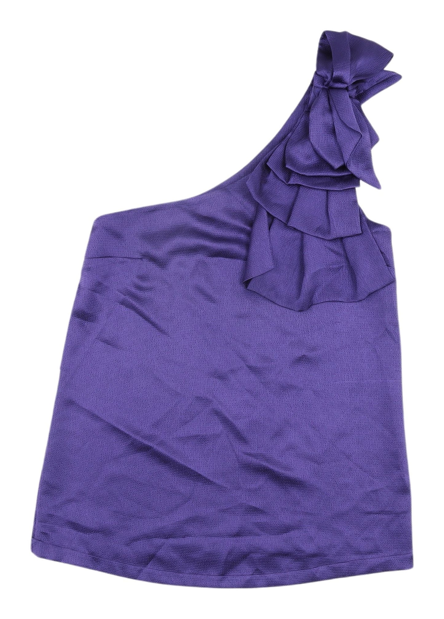 Womens UK Size 10 Topshop Purple  Tank