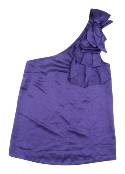 Womens UK Size 10 Topshop Purple  Tank