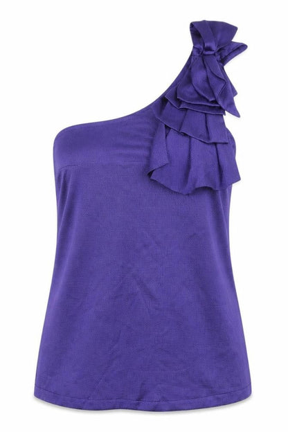 Womens UK Size 10 Topshop Purple  Tank