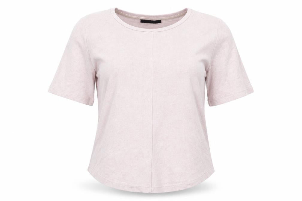 Womens UK Size 8 Marks and Spencer Pink Basic T-Shirt