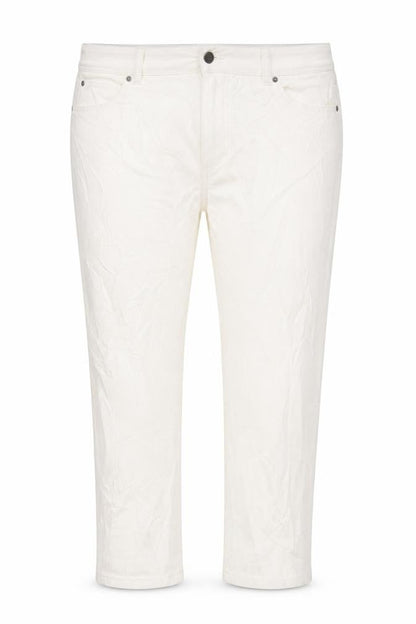 Womens UK Size 24 Marks and Spencer   White Trousers