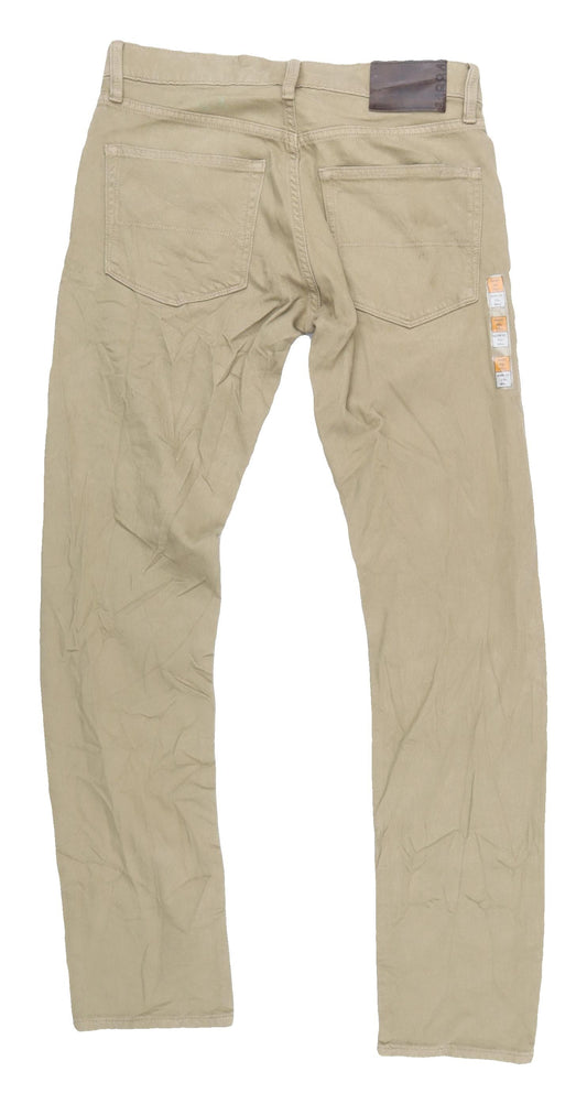 Marks and Spencer Men's Beige Slim Straight Jeans