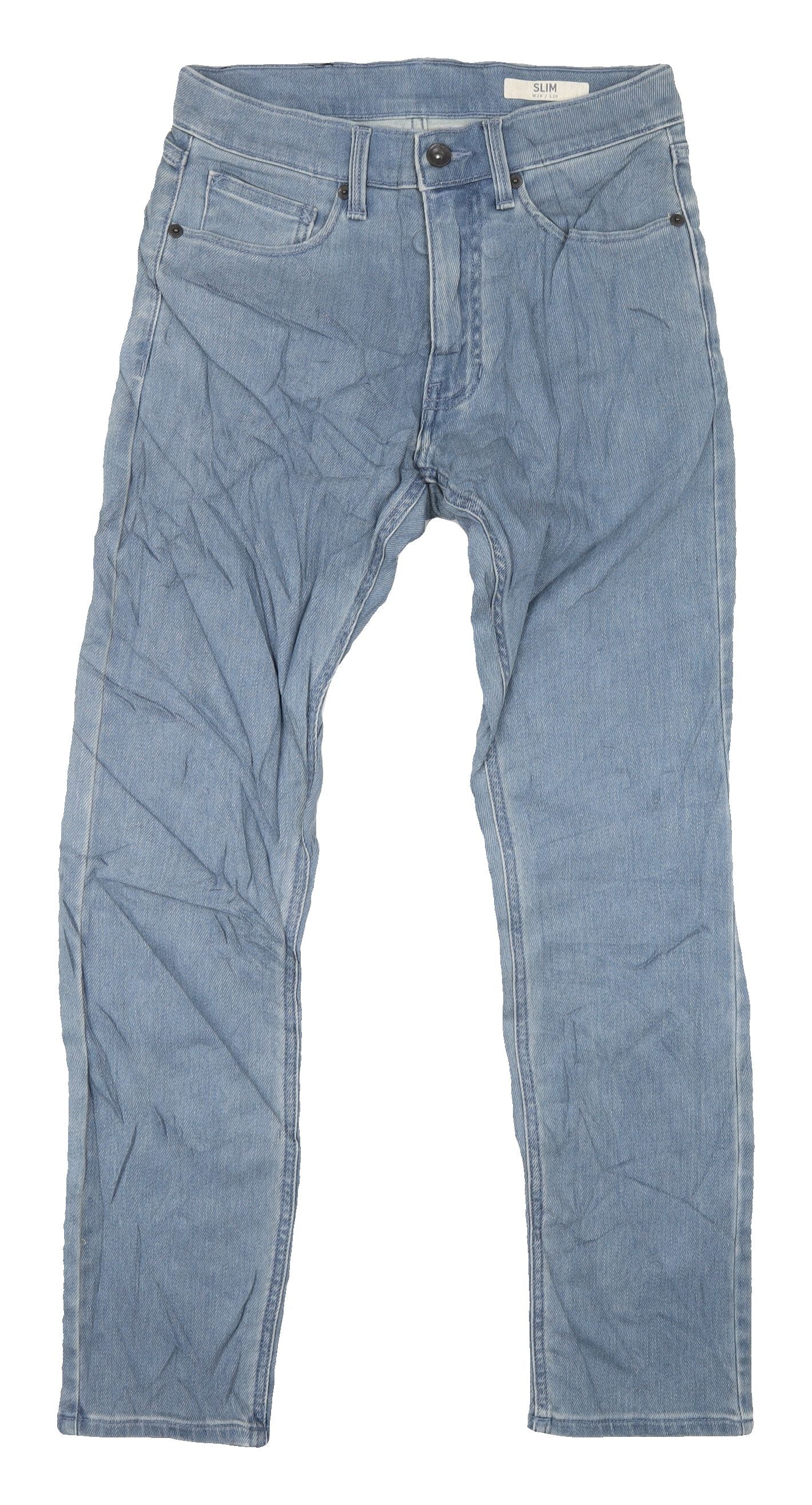 Marks and Spencer Men's Blue Slim Denim Jeans XS