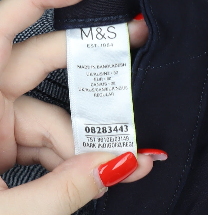 Womens UK Size 32 Marks and Spencer Super-Skinny Fit Skinny Blue Jeans