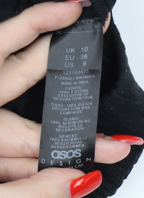 ASOS Black Women's Shorts Size 10