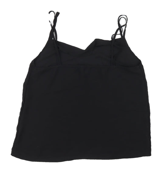 Womens UK Size 12 ASOS Black Basic Camisole
