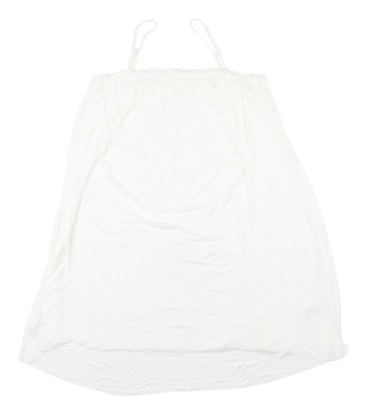 H&M Women's White Slip Dress Size 10