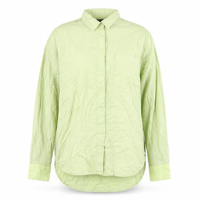 Womens UK Size M Lindex Green  Button-Up