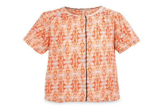 Front view of Marks & Spencer Multicoloured Blouse, size 14