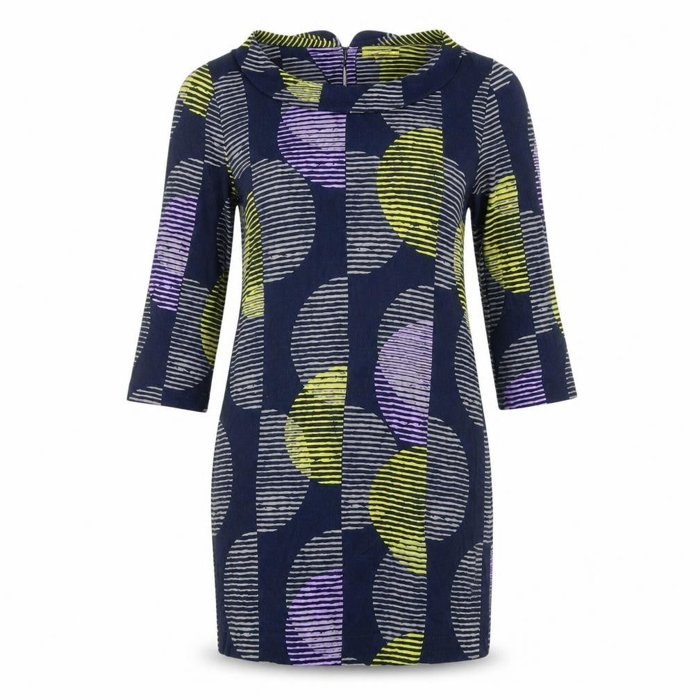White Stuff Women's Geometric Dress UK 8 Multicolour