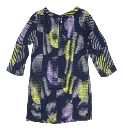 White Stuff Women's Geometric Dress UK 8 Multicolour