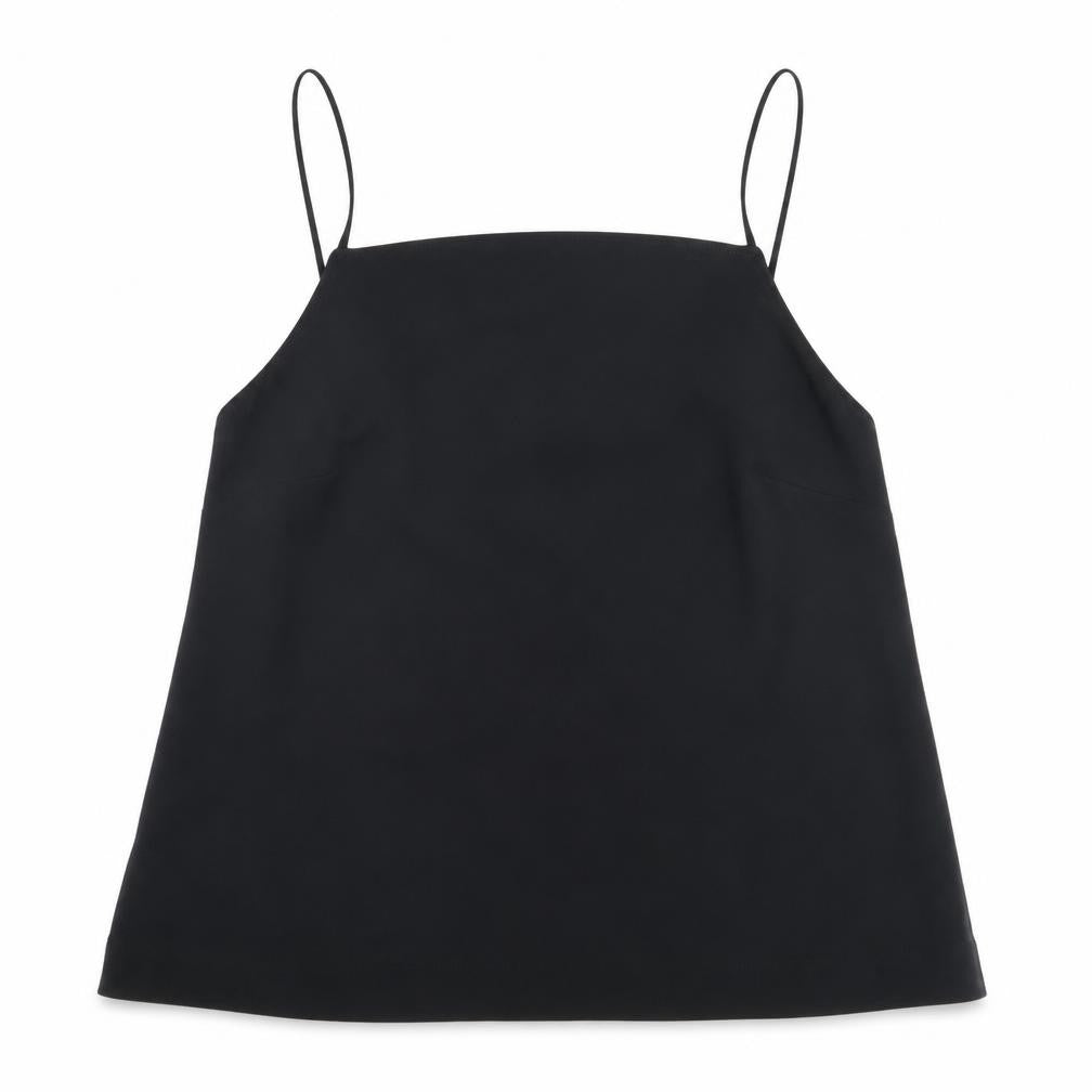 Womens UK Size 10 COLLUSION Black Camisole Tank