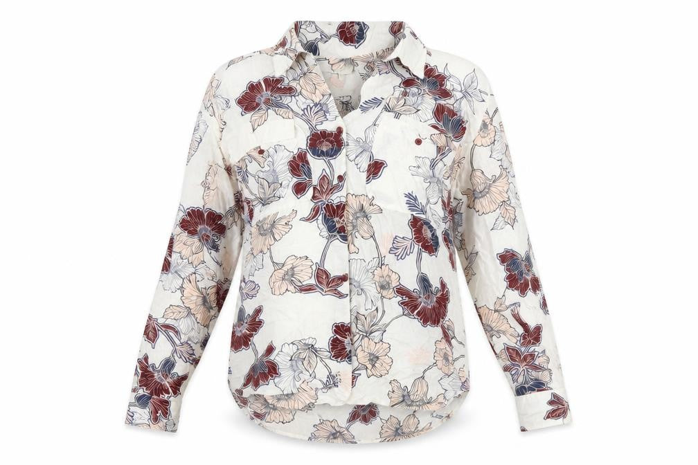 Womens UK Size 12 NEXT Multicoloured Basic Button-Up