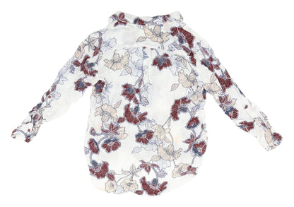 Womens UK Size 12 NEXT Multicoloured Basic Button-Up