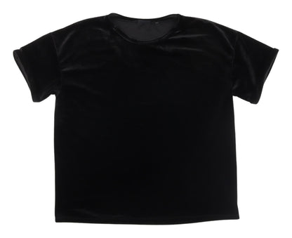 Womens UK Size 18 NEXT Black Basic T-Shirt