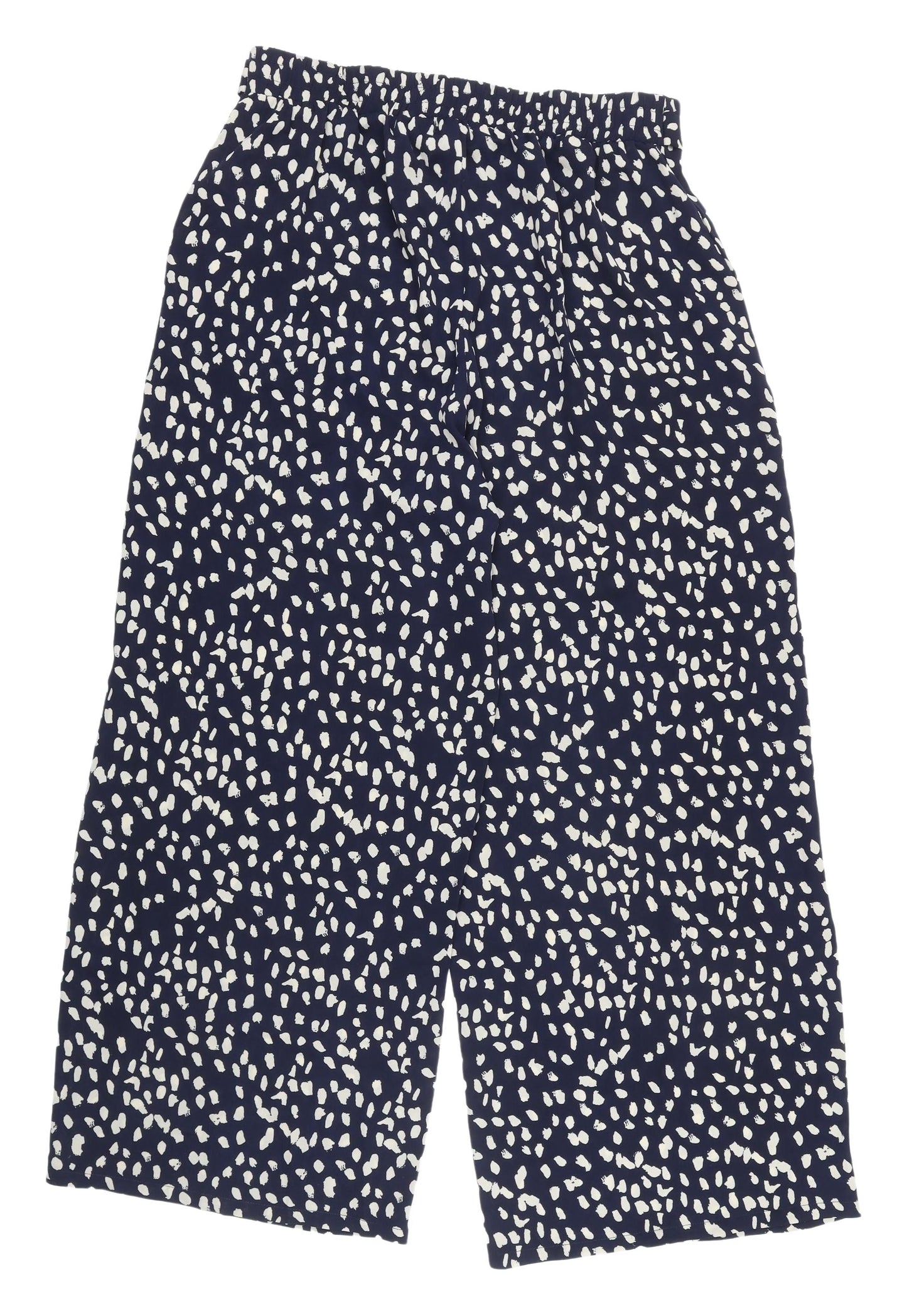 Girls on Film Women's Blue Cropped Trousers, Size 14
