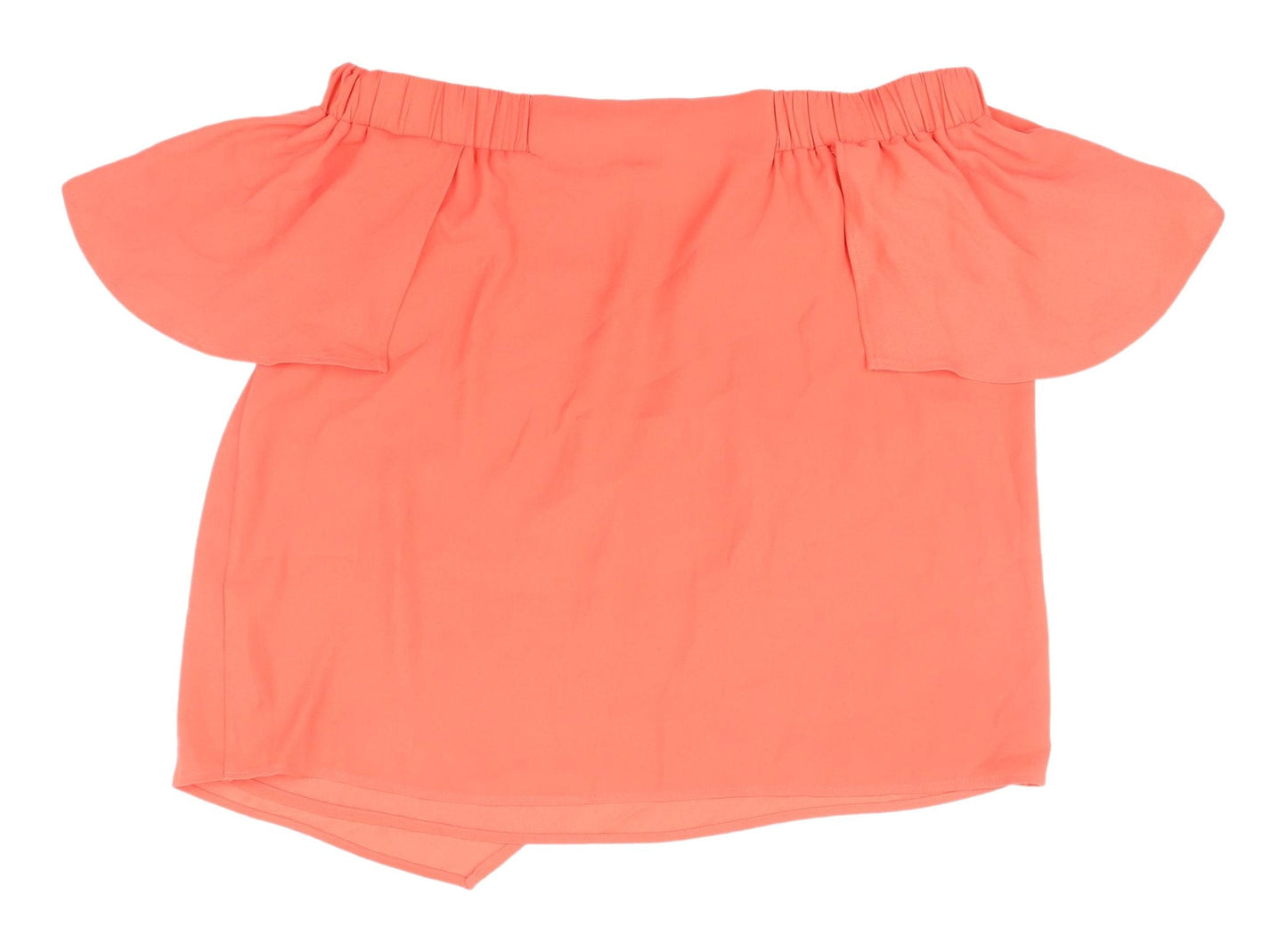Womens UK Size 12 Marks and Spencer Orange Camisole Blouse