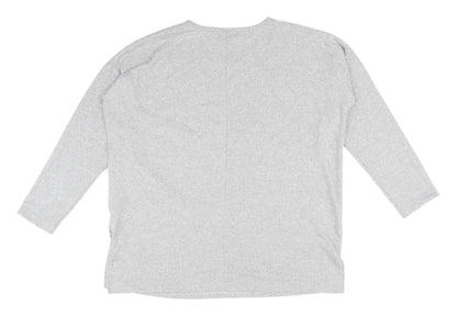 Womens UK Size M New Look Grey Jersey T-Shirt