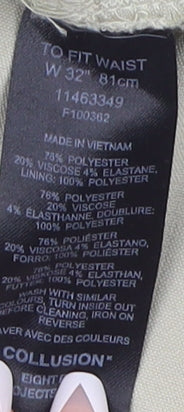 Collusion Beige Chino Shorts Unisex Adults Size 32