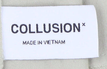 Collusion Beige Chino Shorts Unisex Adults Size 32