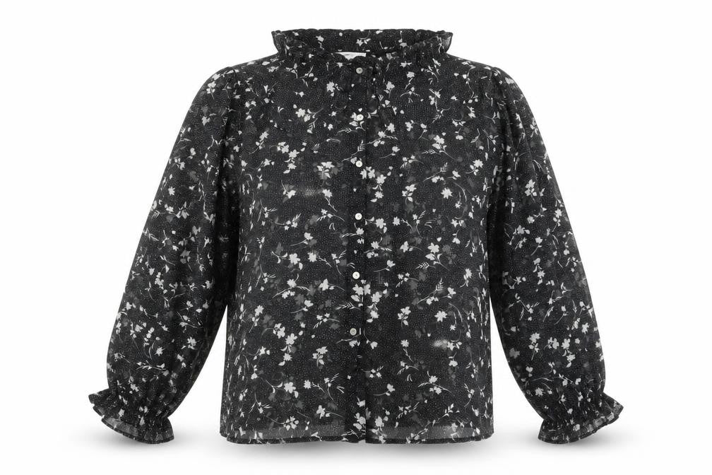 Womens UK Size 12 MNG Black  Blouse