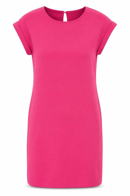 Next Women's Pink Cap Sleeve Sheath Dress Size 8