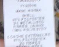 Miss Selfridge Women's Ivory Floral Dress Size 16