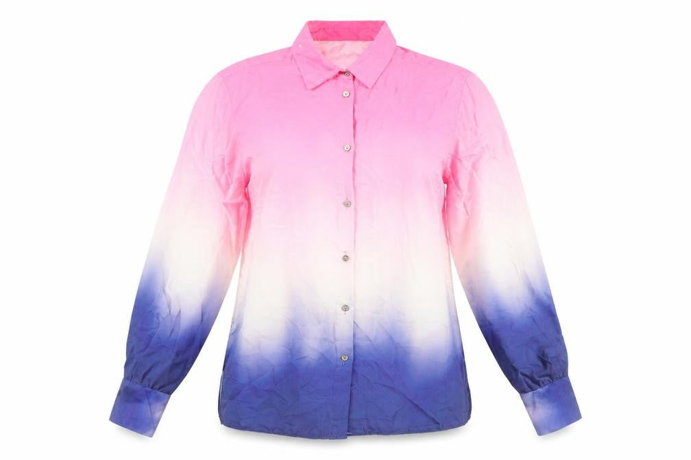 ZARA Women's Multicoloured Button-Up Shirt XS
