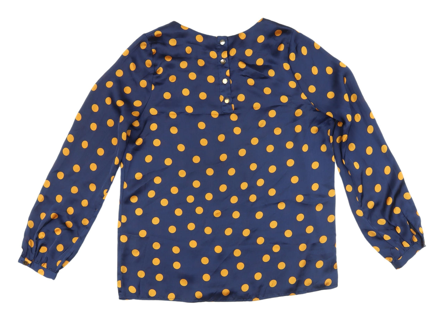 Womens UK Size 12 Louche Blue Basic Blouse