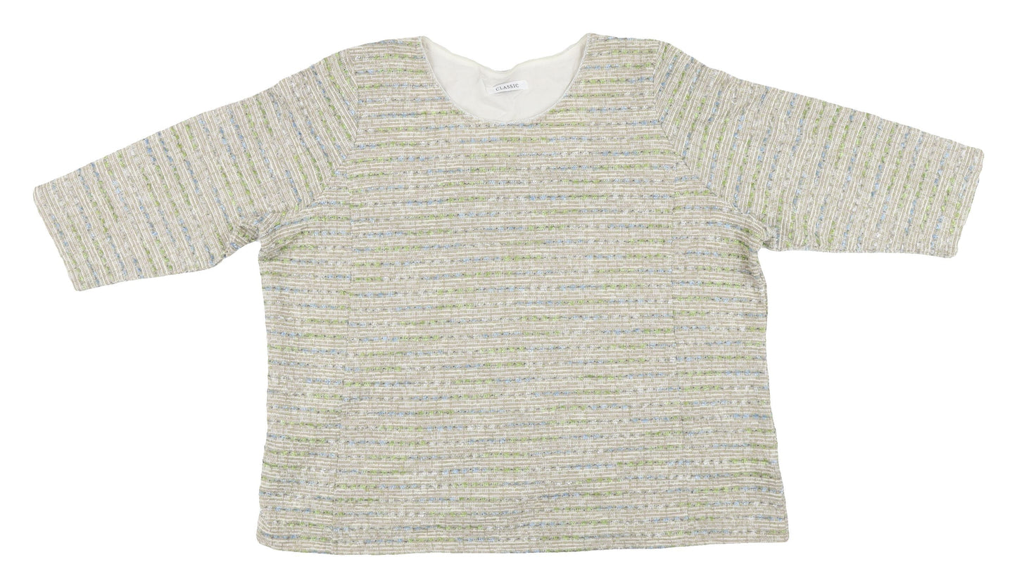 Womens UK Size 24 Marks and Spencer Multicoloured Jumper Jumper