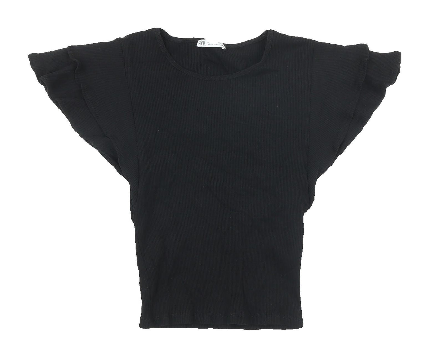 Womens UK Size S Zara Black  T-Shirt