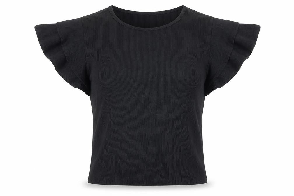 Womens UK Size S Zara Black  T-Shirt
