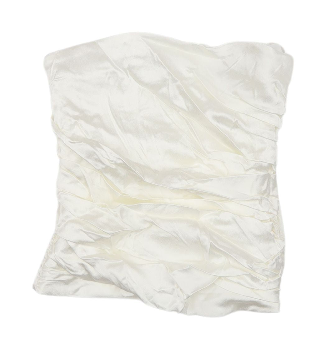 Womens UK Size XS Zara Ivory  Tube