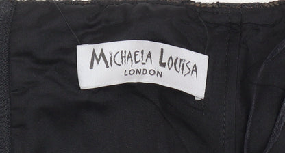 Michaela Louisa Women's Black Lace Blouse Size 16