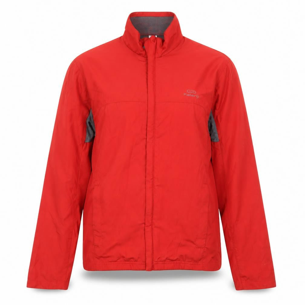 Unisex Adults UK Size S DECATHLON Red Windbreaker Coat