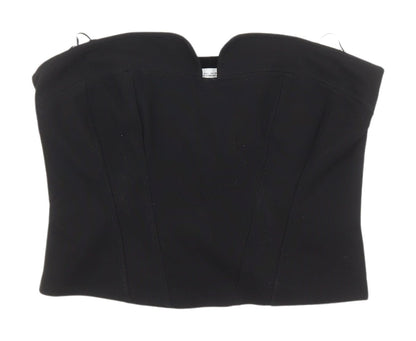 Womens UK Size L Zara Black Camisole Blouse
