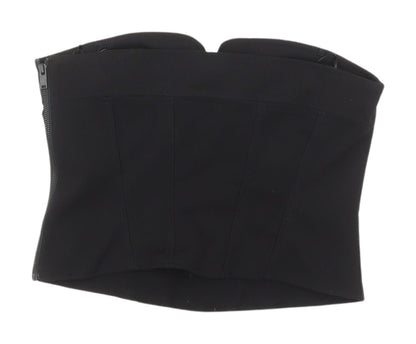 Womens UK Size L Zara Black Camisole Blouse