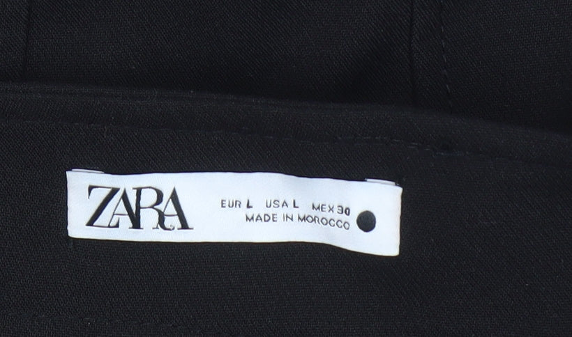 Womens UK Size L Zara Black Camisole Blouse