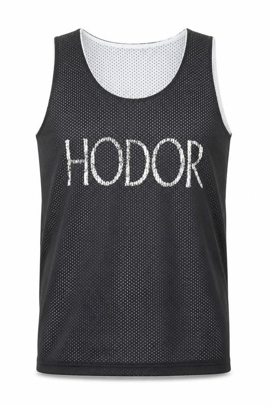 Front view of Miami Style Sport Black Basketball Tank Jersey M