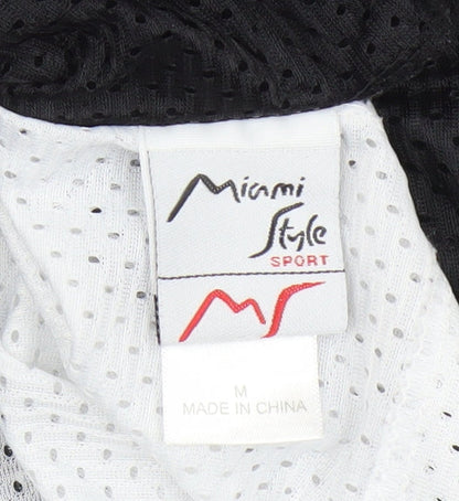 Miami Style Sport Black Basketball Tank Jersey M