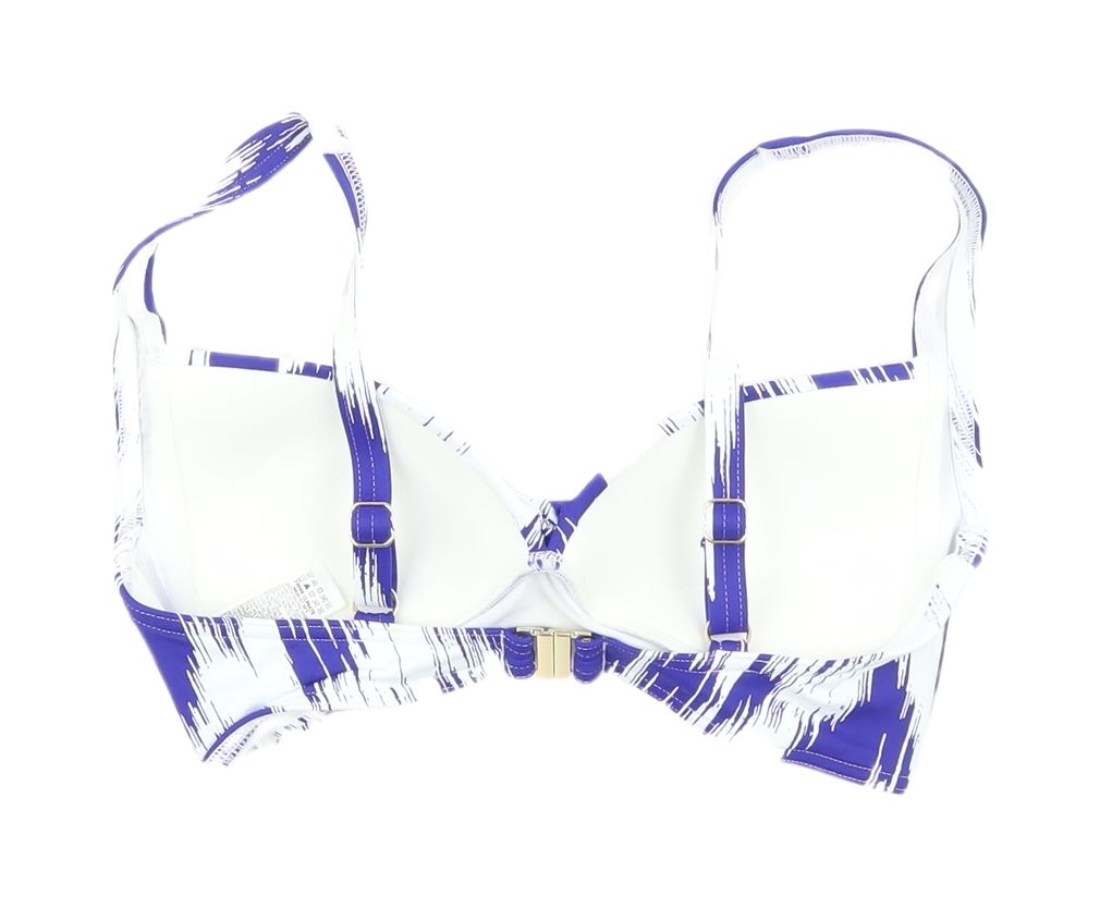 Marks and Spencer Women's Blue Bralette Swim Top Size 10