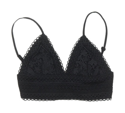 Shareen Collections Black Lace Camisole Tank for Women