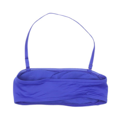 Marks and Spencer Women's Blue Bandeau Top Size 8